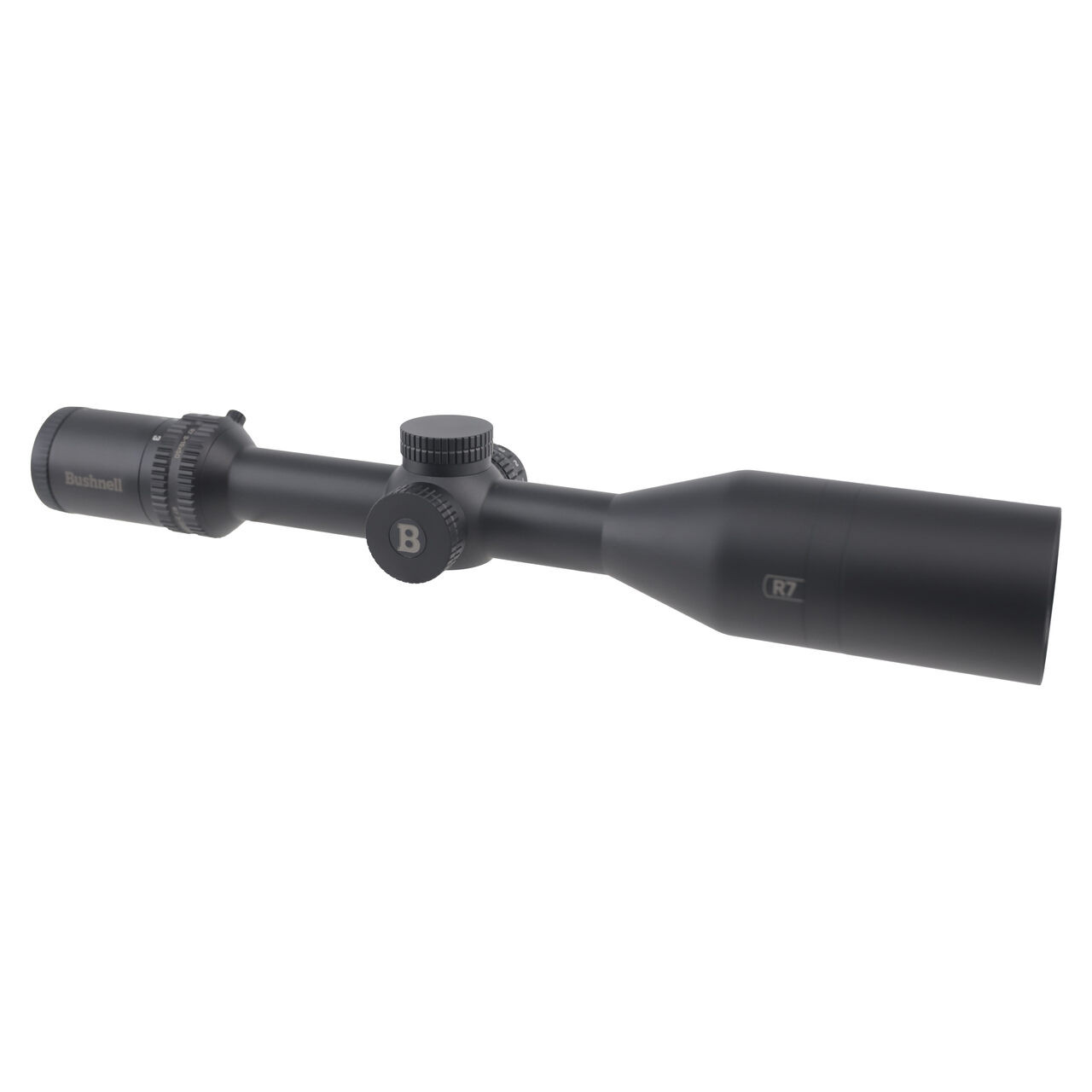 Bushnell Tactical Bushnell 3-15x Magnification 50mm Lens R7 ED Black Riflescope SFP MRAD Fiber Dot w/ Holdover Illuminated Reticle EXO Protective - Bushnell Tactical