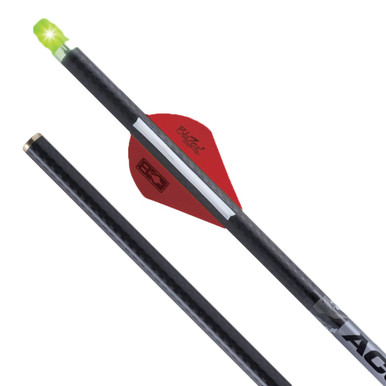 TenPoint Crossbows TenPoint ACU-X RD 20" .001" Green Lighted Carbon Arrows 3pk HEA-1009.3