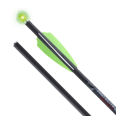 TenPoint Crossbows TenPoint Pro Elite 400 Select Alpha-Blaze 20" .001" Green Lighted Carbon Arrows 3pk HEA-679.3 - TenPoint Crossbows