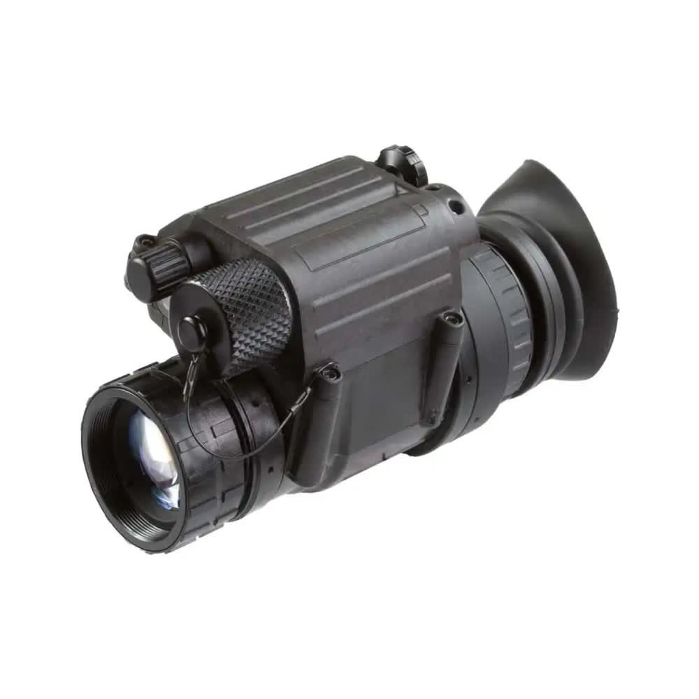 AGM Global Vision PVS14G-AW1 Gen 2+ Auto-Gated 64 lp/mm "Level 1" P45-White Phosphor IIT Multi-Purpose Night Vision Monocular 11PG41281054111 in Black - AGM Global Vision