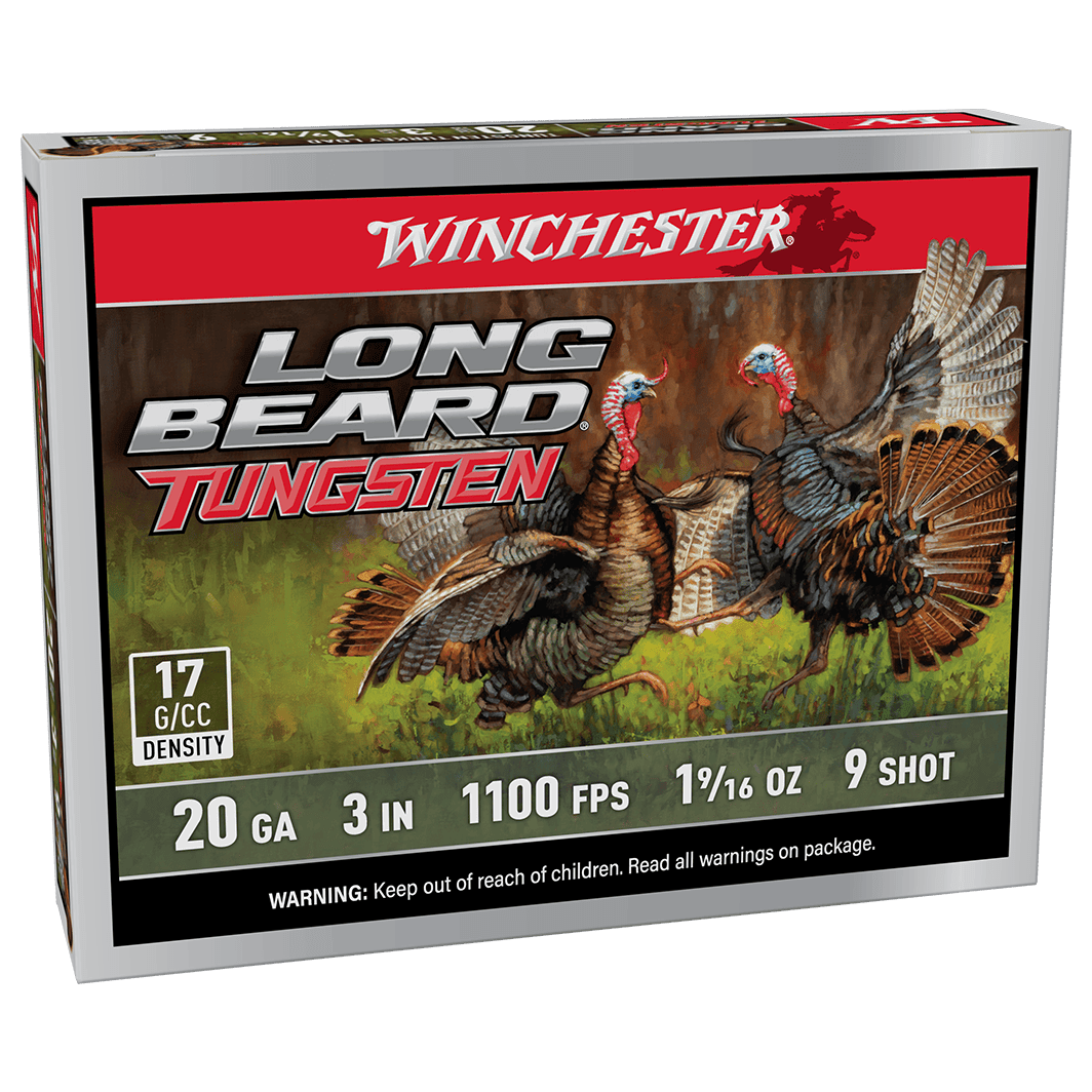 Winchester 20 ga 3" #9 Long Beard TS17 1-9/16 oz Case of 50 Shells LBT2039-CASE - Winchester