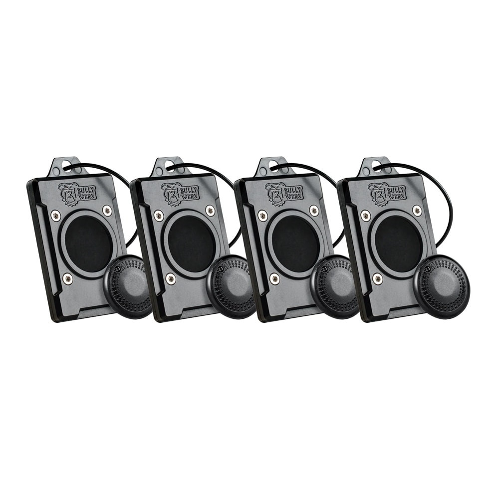 C&H Precision Bullywerx Bullytrakr WPS Tracking Device For IOS 4 Pack w/ 4 Cases BW-AIRTAG-4PK-COMBO - C&H Precision