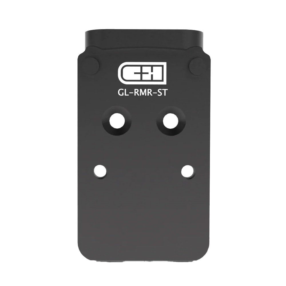 C&H Precision Glock MOS V2 Steel MIL/LEO Adapter For Only Trijicon RMR GL-RMR-ST - C&H Precision