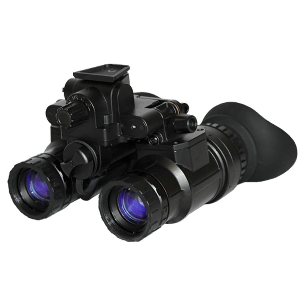 ATN PS31-3HFW Dual tube Night vision Goggle/Binocular BNVD 40 FOV FOM 2376+ Gen 3 Auto-Gated P45 White Phosphor NVGOPS3143HFW in Black