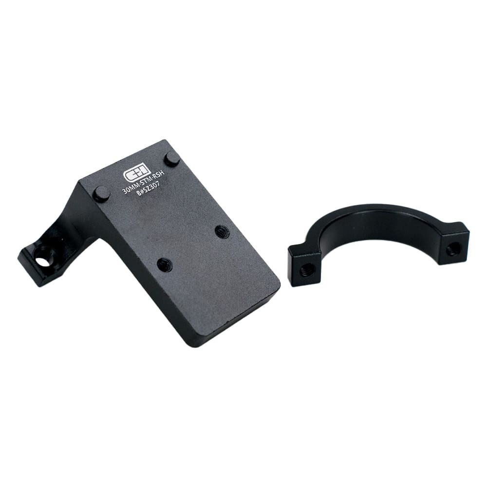 C&H Precision 30mm Tube Mount For Trijicon (RMR/RMRHD/SRO/RCR) Holosun (407C/507C/507Comp/508T) C&H (Edc-Xl / Comp) &Olight Osight X 30MM-STM-RSH in - C&H Precision