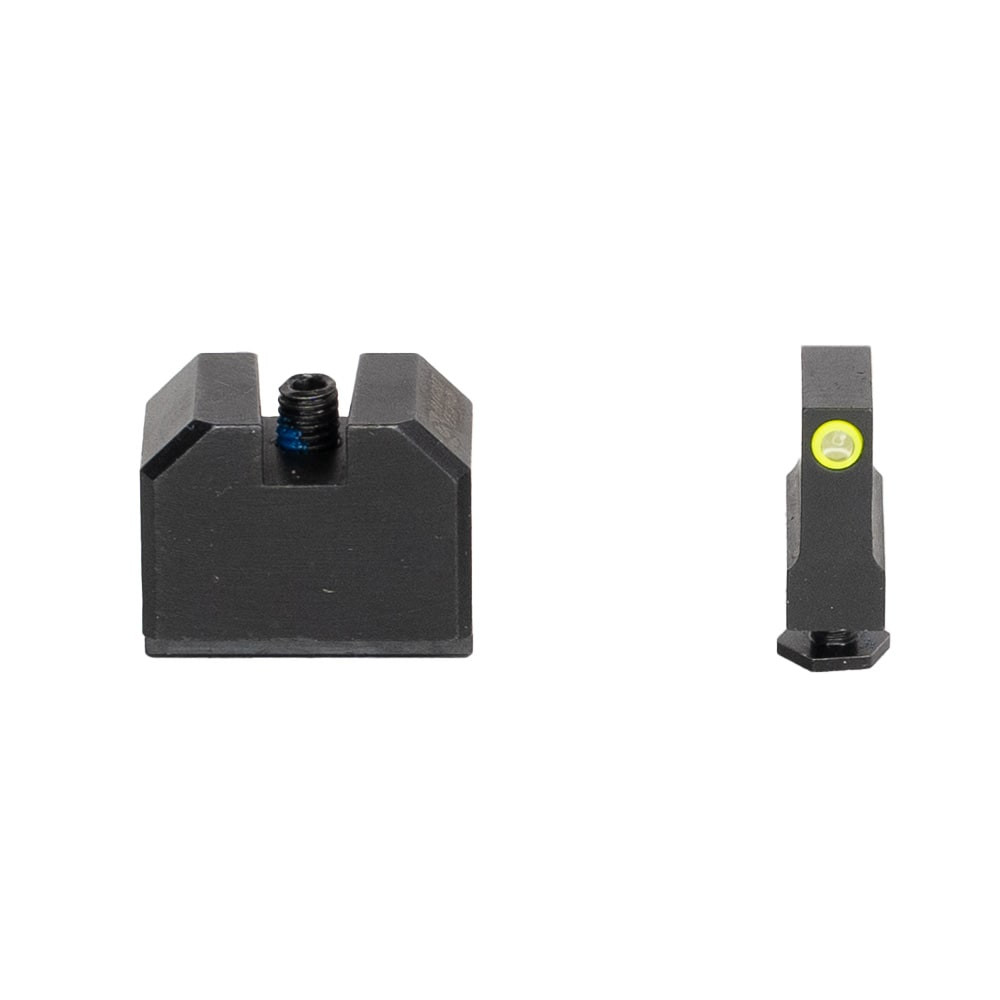 C&H Precision Back Up Iron Sights Fits Glock 43/48 MOS w/ Optic Plate For Holosun 407K / 507K BUIS-AB-GLX-HOLOk-175BF-175BR - C&H Precision