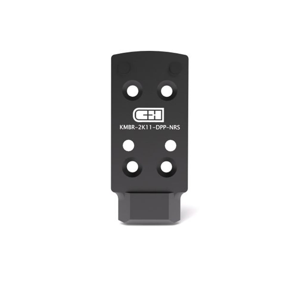 C&H Precision Kimber 2K11 Plate For Leupold Delta Point Pro-EOTech Eflx-Vortex Defender St-Defender Xl w/ Built-In Rear Sight KMBR-2K11-DPP-RSR - C&H Precision