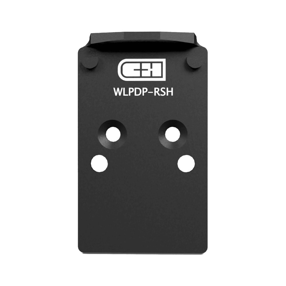 C&H Precision Walther Defense PDP 1.0 Steel Plate For Trijicon (RMR/SRO/RCR)Holosun(407C/507C/507Comp/508T) C&H(EdcXl/Comp) WLPDP-RSH-ST - C&H Precision