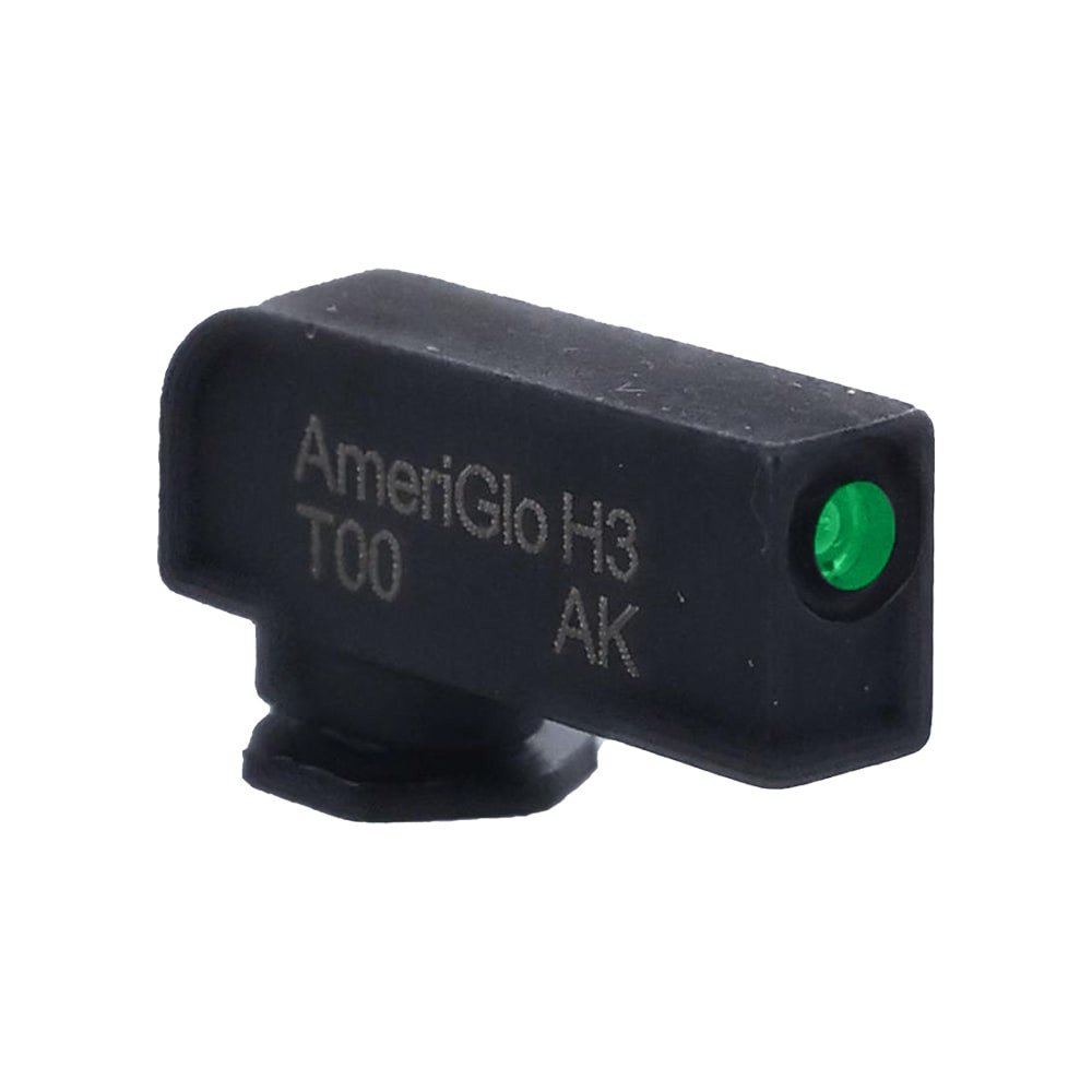 Ameriglo Green Tritium Black Outline Front Sight Only For All Glock Models .220"Height .125"Width GL-412-220 - Ameriglo