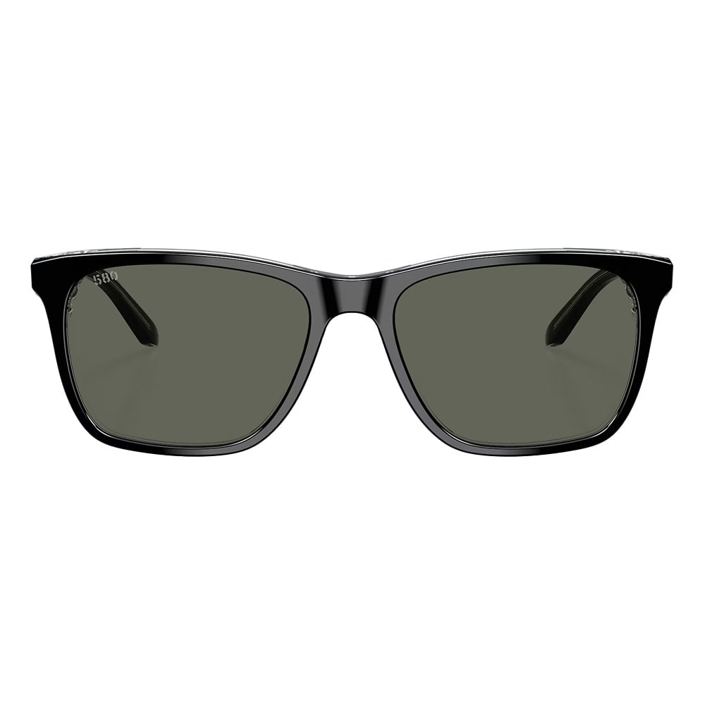 Costa Del Mar Gravels Black Frame Gray 580G Lens 06S2019-20190157