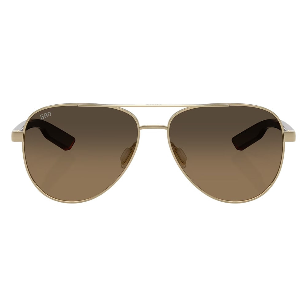 Costa Del Mar Peli Brushed Gold Frame CopperGradient 580G Lens 06S4002-40023157 - Costa Del Mar