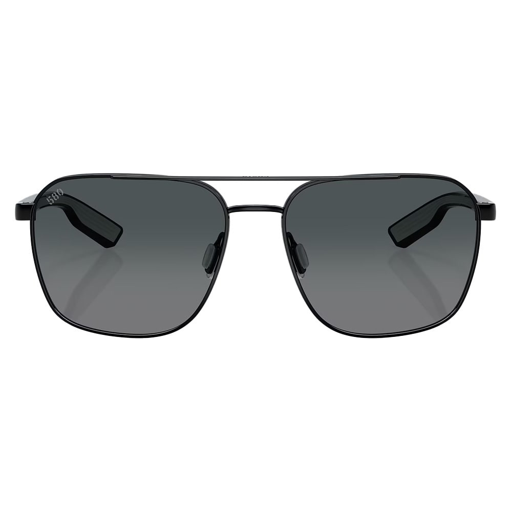 Costa Del Mar Wader Black Frame Gray Gradient 580G Lens 06S4003-40032558 - Costa Del Mar