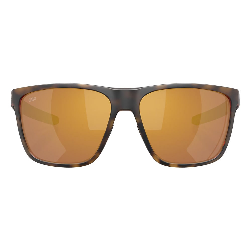 Costa Del Mar Ferg XL Matte Tortoise Frame Gold Mirror 580G Lens 06S9012-90121562 - Costa Del Mar