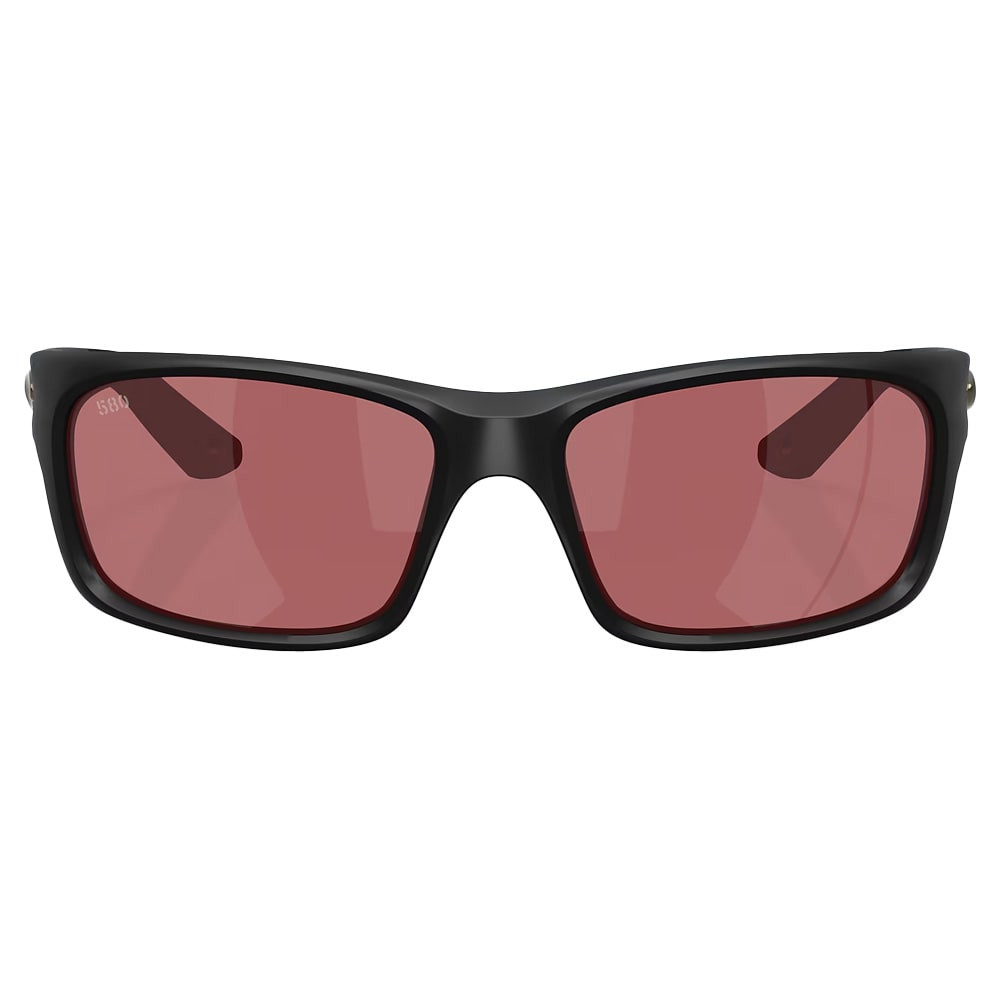 Costa Del Mar Jose Pro Matte Black Frame Rose 580G Lens 06S9106-91061562 - Costa Del Mar