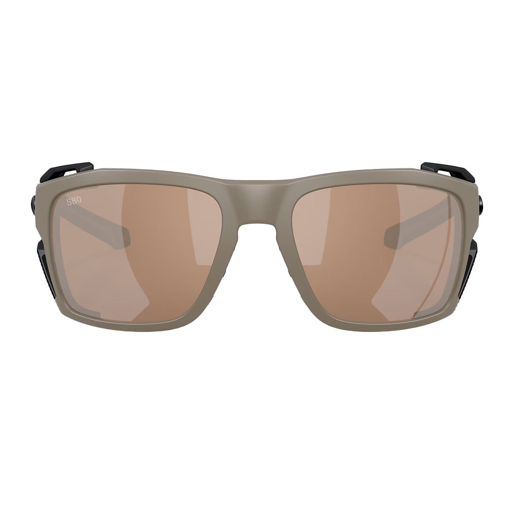 Costa Del Mar King Tide 8 Matte Sand Frame CopperSilver Mirror 580G Lens 06S9111-91110960 - Costa Del Mar
