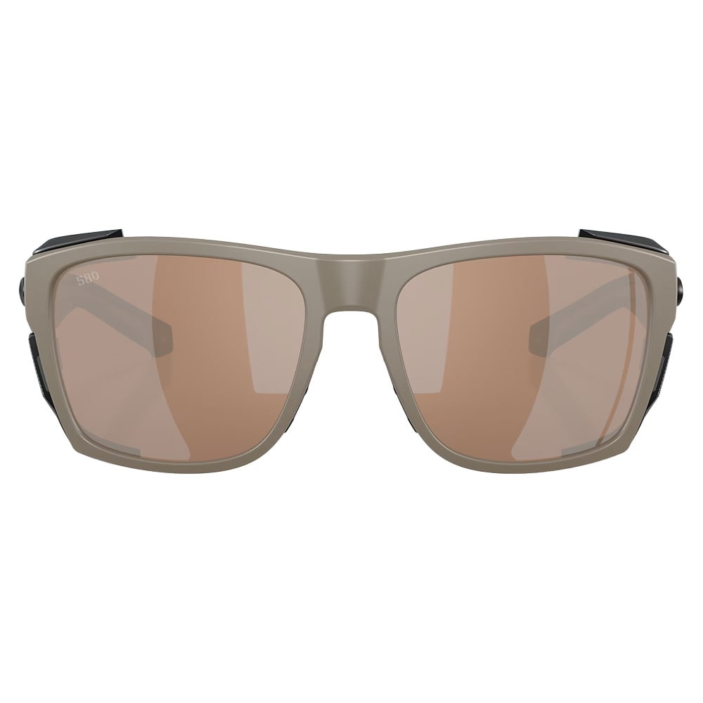 Costa Del Mar King Tide 6 Matte Sand Frame CopperSilver Mirror 580G Lens 06S9112-91120958 - Costa Del Mar