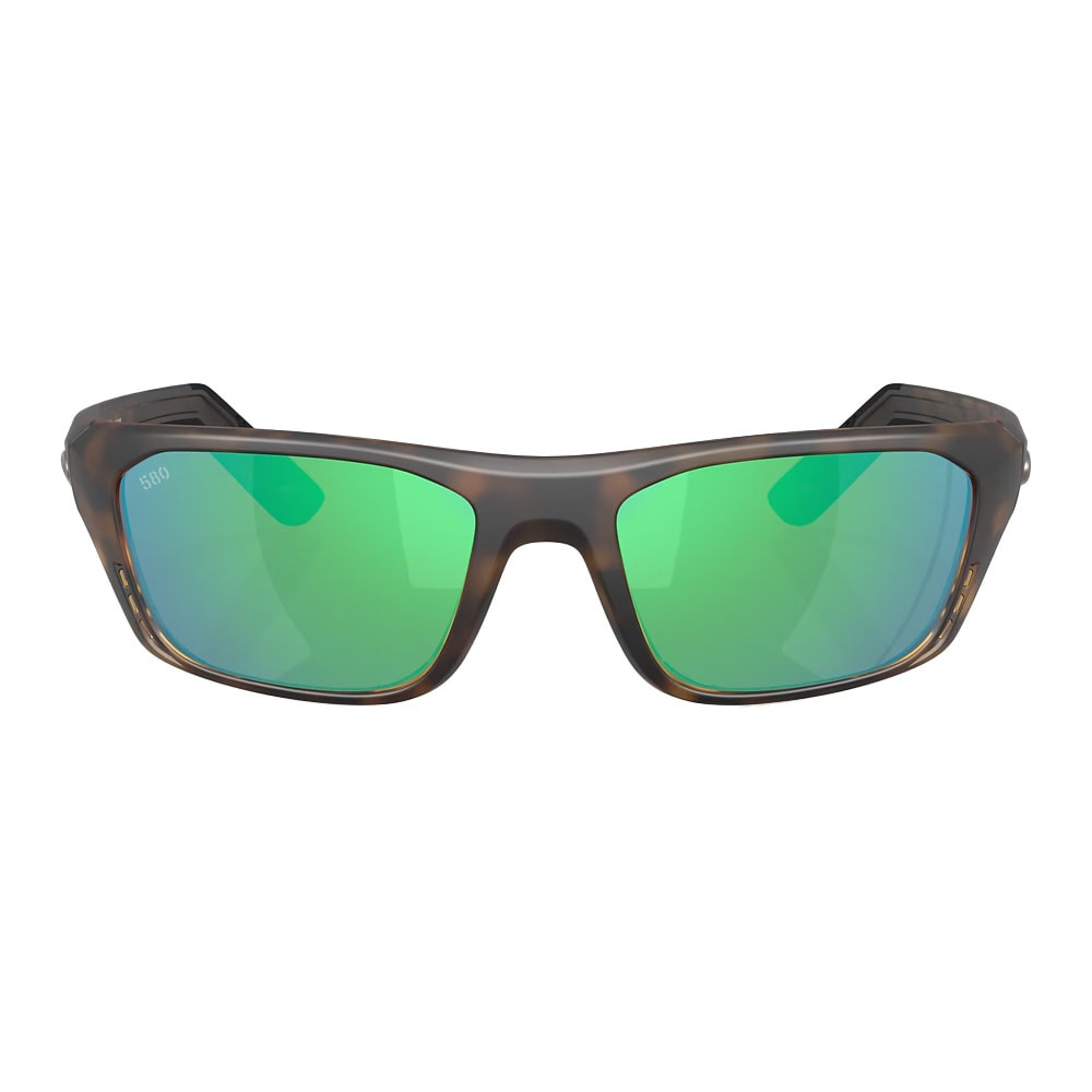 Costa Del Mar Whitetip Pro Matte Tortoise Frame Green Mirror 580G Lens 06S9115-91150957 - Costa Del Mar