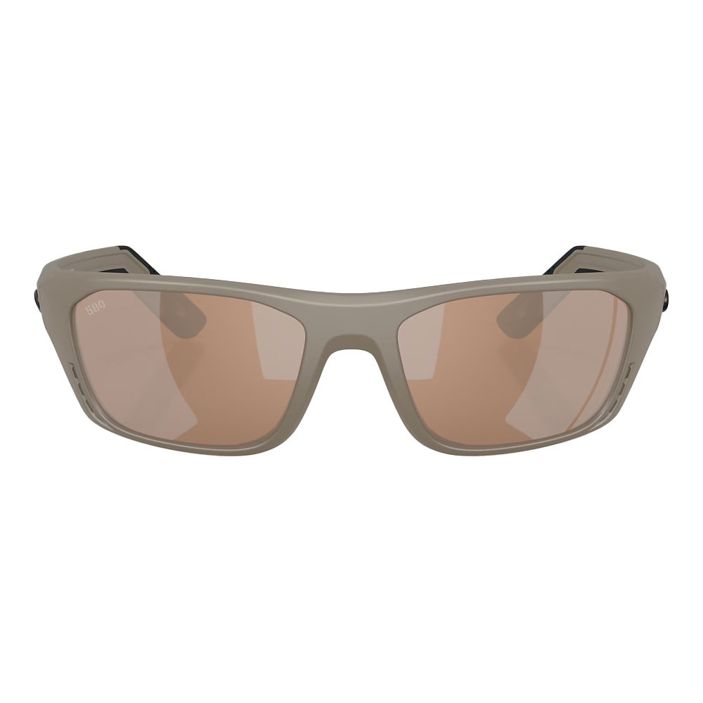 Costa Del Mar Whitetip Pro Matte Sand Frame CopperSilver Mirror 580G Lens 06S9115-91151257 - Costa Del Mar
