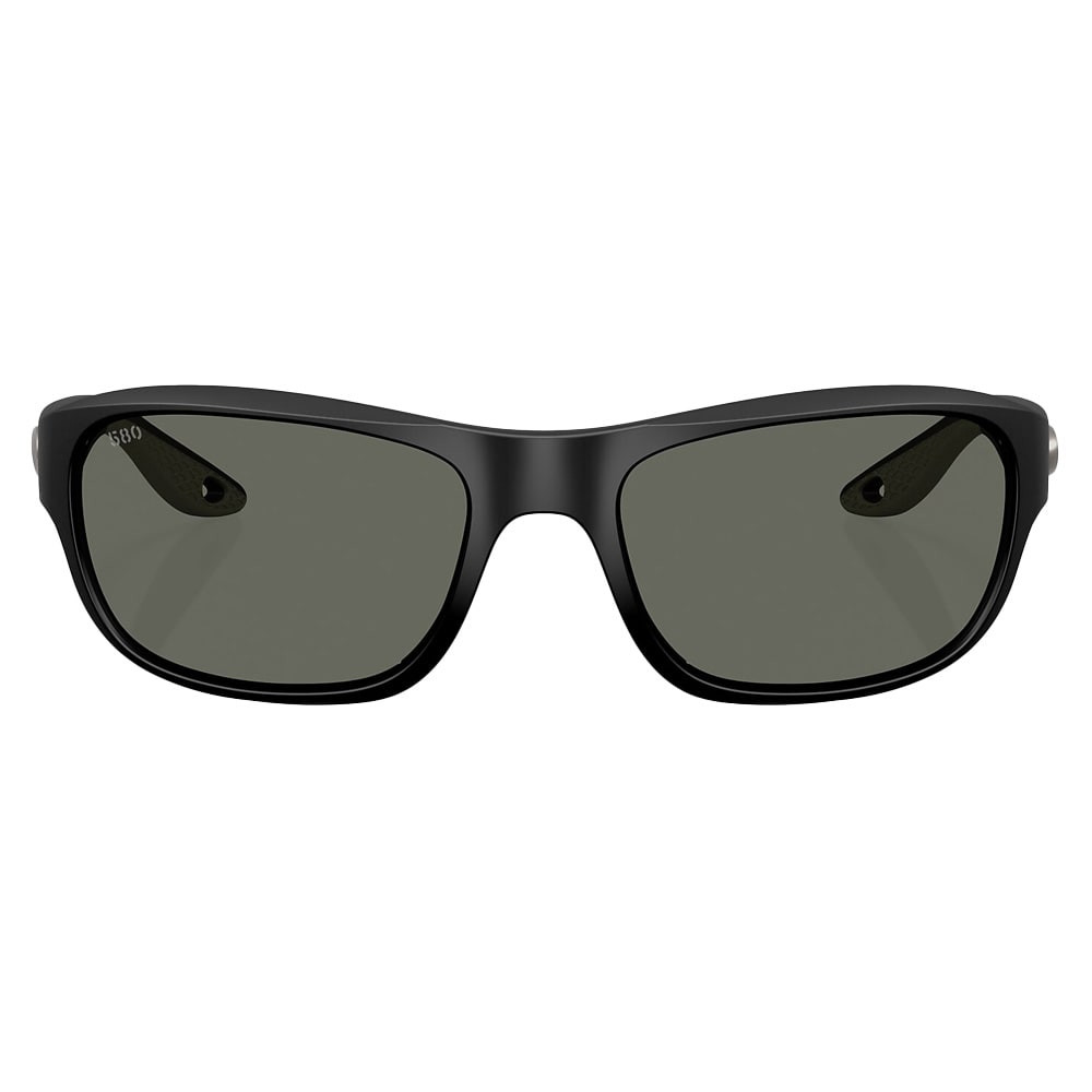Costa Del Mar Clipperton Matte Black Frame Gray 580G Lens 06S9119-91190458 - Costa Del Mar