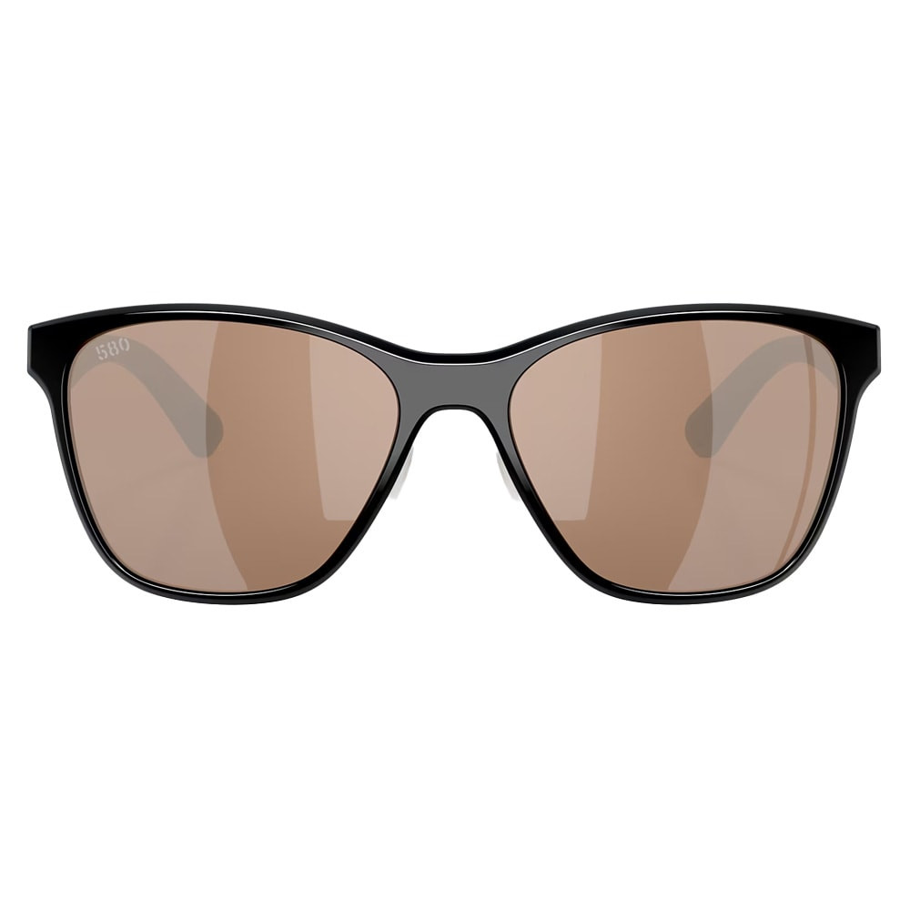 Costa Del Mar Luna Nueva Black Frame CopperSilver Mirror 580G Lens 06S9127-91270357 - Costa Del Mar