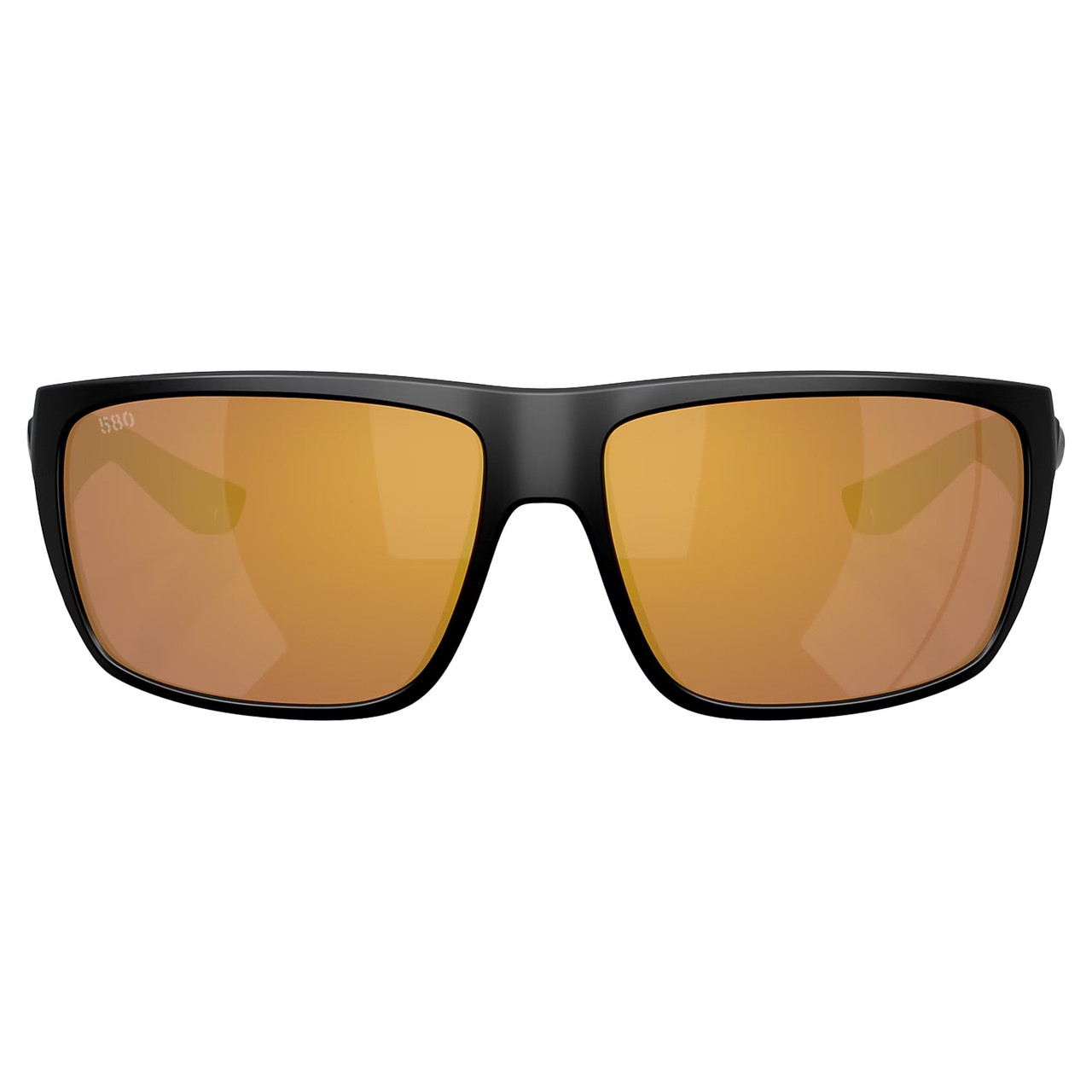 Costa Del Mar Fly Line Matte Black Frame Gold Mirror 580G Lens 06S9129-91290564 in Matte Black/gold Mirror - Costa Del Mar