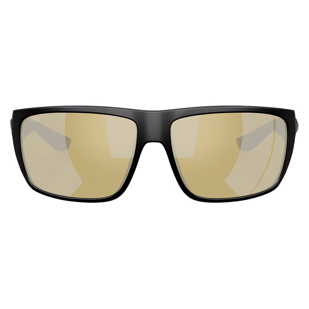 Costa Del Mar Fly Line Matte Black Frame Sunrise Silver Mirror 580G Lens 06S9129-91290664 - Costa Del Mar