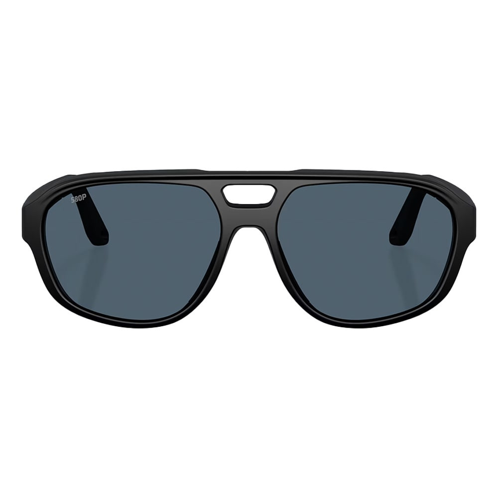 Costa Del Mar Street Heat Matte Black Frame Gray 580P Lens 06S9133-91330155 - Costa Del Mar