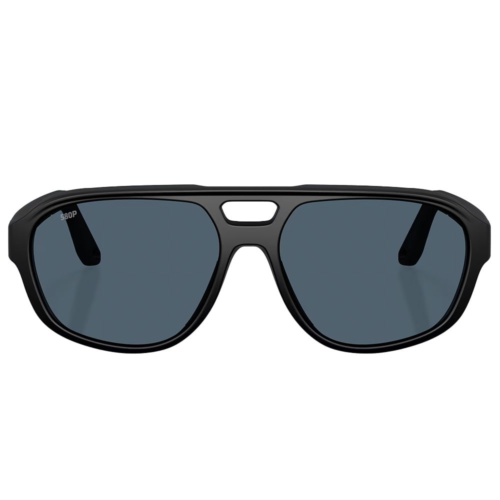 Costa Del Mar Street Heat Matte Black Frame Gray 580P Lens 06S9133-91330455 in Matte Black/gray - Costa Del Mar