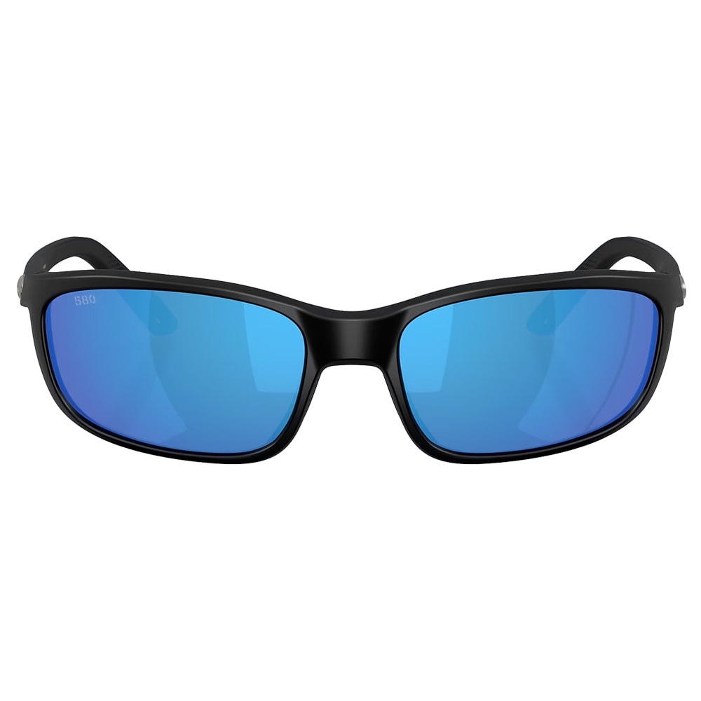 Costa Del Mar Brine II Black Frame Blue Mirror 580P Lens 06S9134-91340259 in Black/blue Mirror - Costa Del Mar