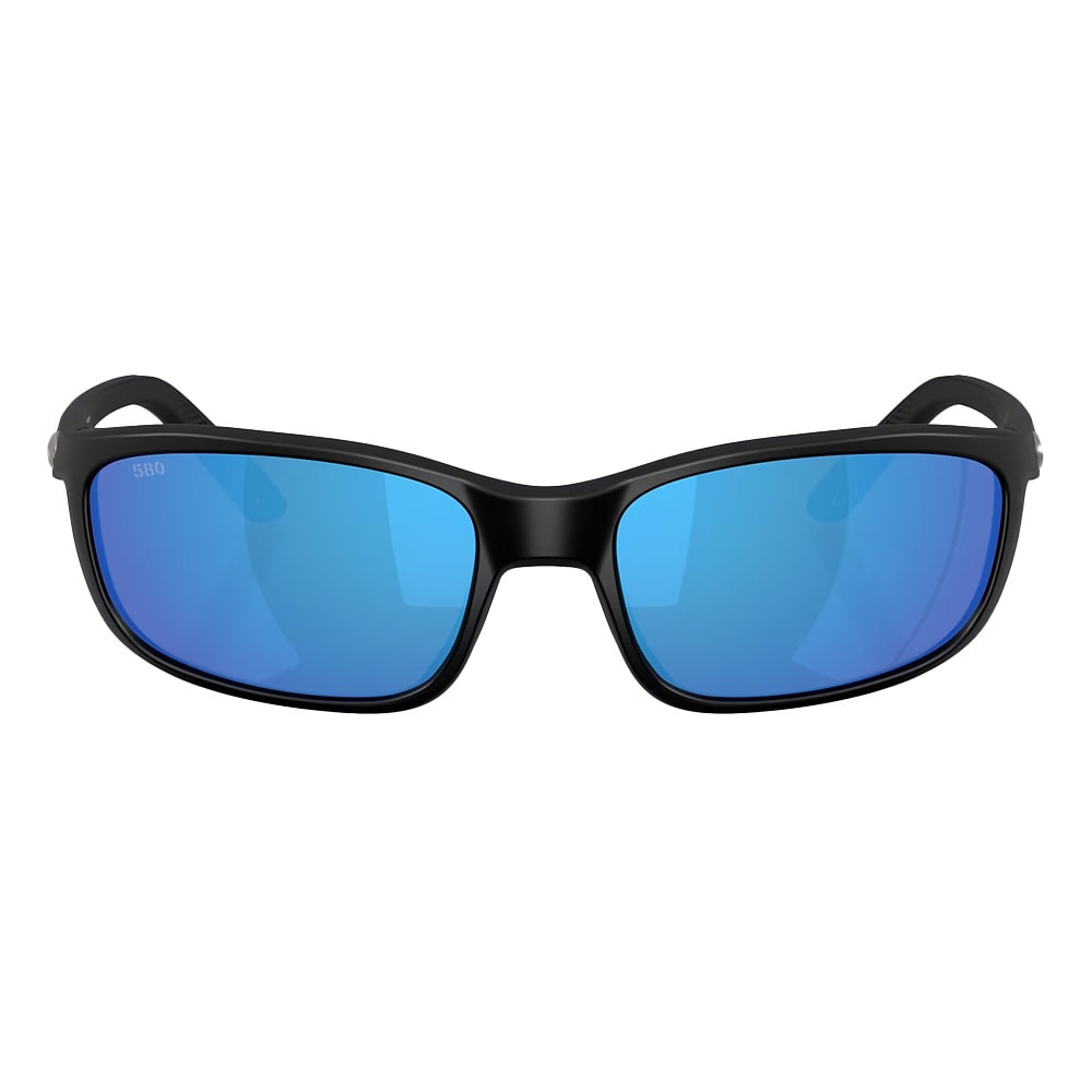 Costa Del Mar Brine II Black Frame Blue Mirror 580G Lens 06S9134-91340559 - Costa Del Mar
