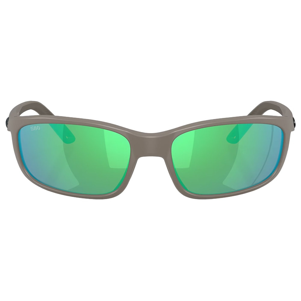 Costa Del Mar Brine Ii Matte Olive Shale Frame Green Mirror 580G Lens 06S9134-91341159 - Costa Del Mar