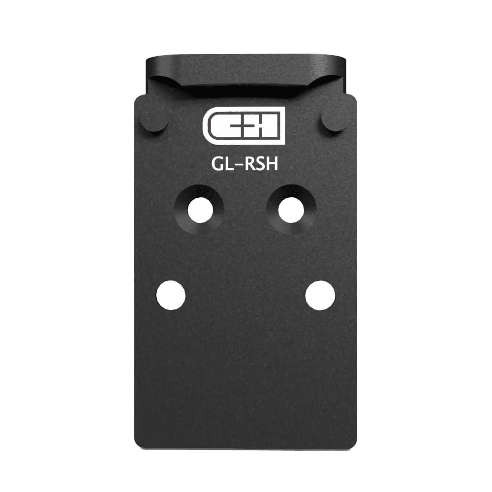 C&H Precision Glock MOS Plate For Trijicon RMR & Holosun 407C/507C/508T GL-RH-RSF - C&H Precision
