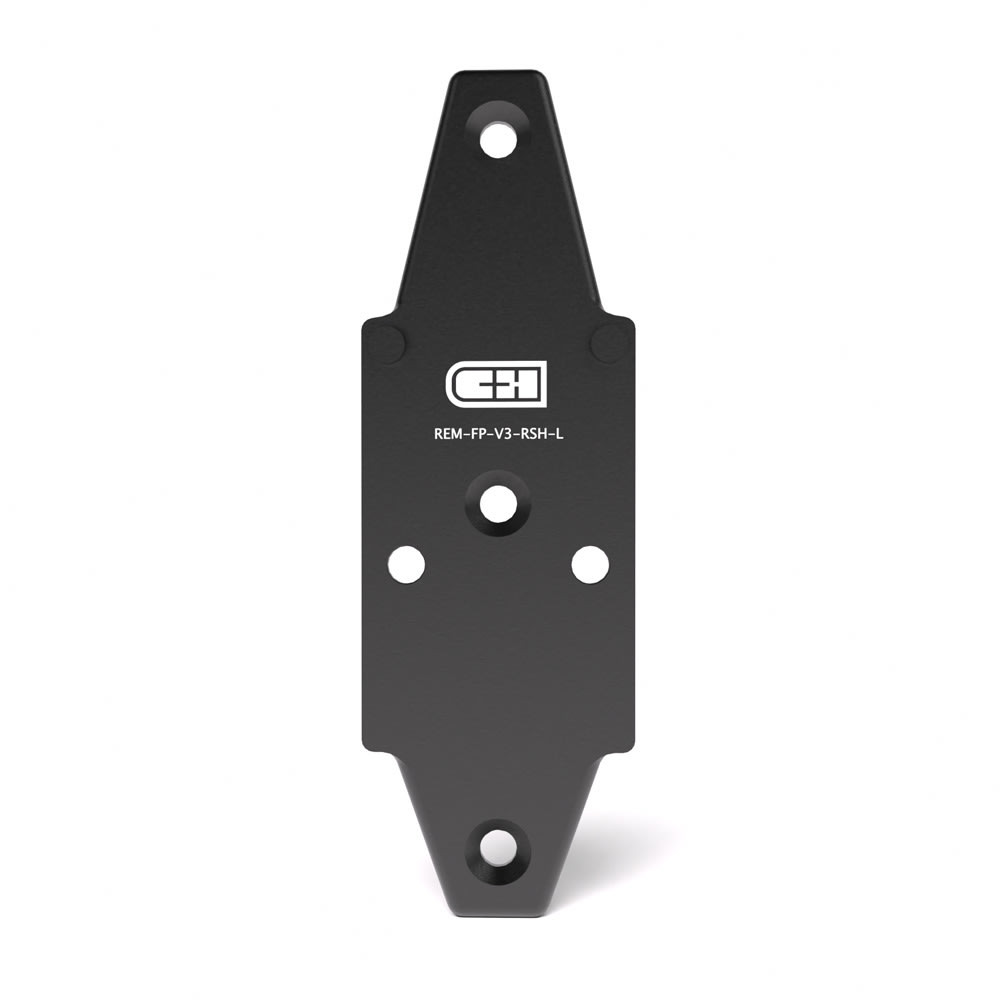 C&H Precision Remington V3 Field Pro Plate For Trijicon (RMR/SRO) Holosun (407C/507C/507Comp/508T) C&H (EDCXl/Comp) REM-FP-V3-RSH-L - C&H Precision