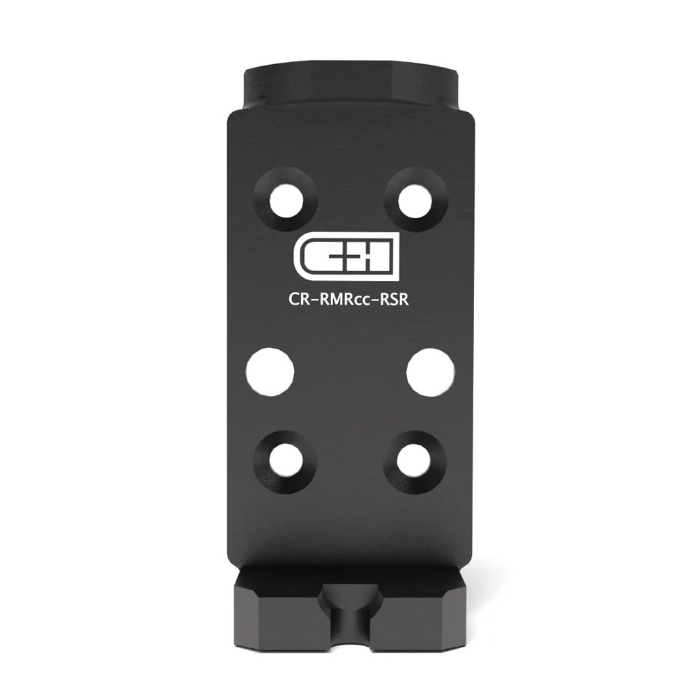 C&H Precision Cross 1911-2011 Optics Plate Plate For Trijicon RMRcc w/ 10-8 Rear Sight CR-RMRcc-RSR - C&H Precision