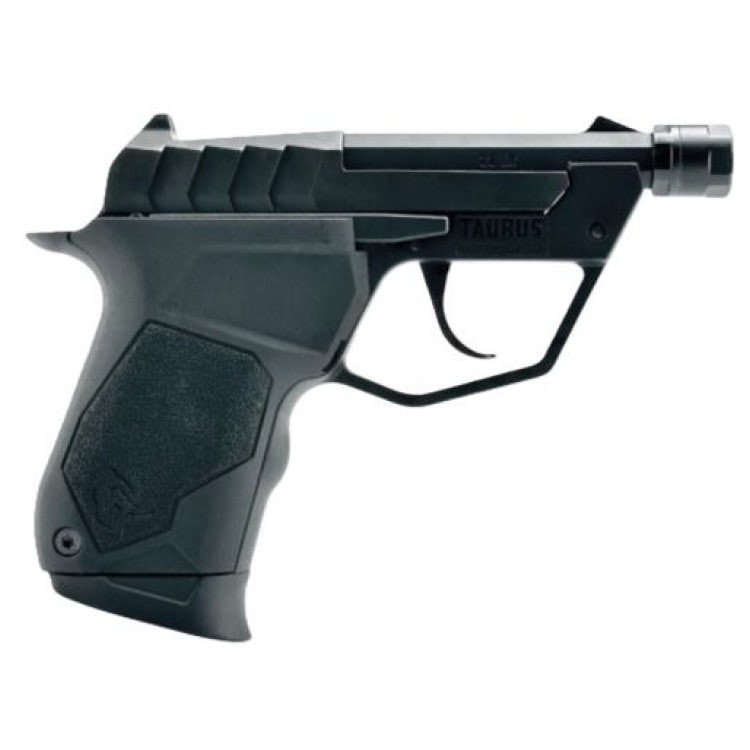 Taurus 22TUC 22LR 3.1'' Bbl 1x9 Rnd Mag Black Polymer Threaded Semiauto Blue Finish Pistol 1-22TUC131-TH - Taurus