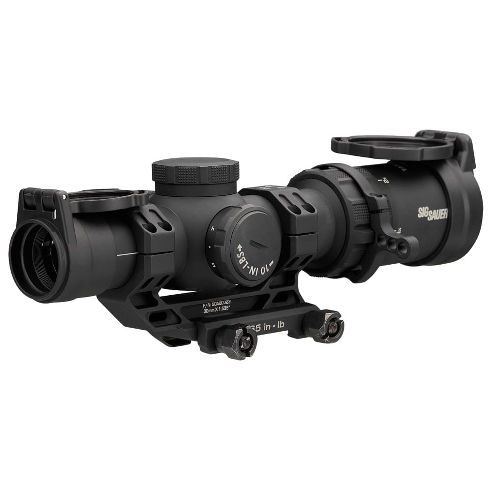 Sig Sauer Tango-MSR 1-10X24mm 30mm FFP Illuminated Bdc10 Reticle Capped Blk Compact Scope w/1.535 MST-Mount SOTMC11002 - Light Wear 9974 - USED/MISC