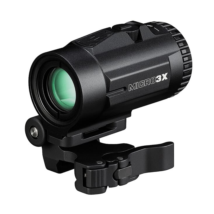 Vortex Micro 3x Magnifier w/ Quick Release Flip Mount V3XM - Mount Marks 9984 - USED/MISC