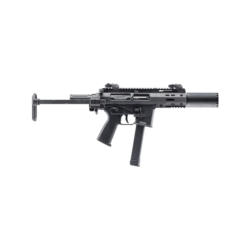 B&T SPC9-SD PDW 9x19mm 4.5" Bbl Glock Lower Tele Stock SPC9 SMG Series SBR (NFA) BT-SPC9SD-C-G-SBR-TELE - B&T