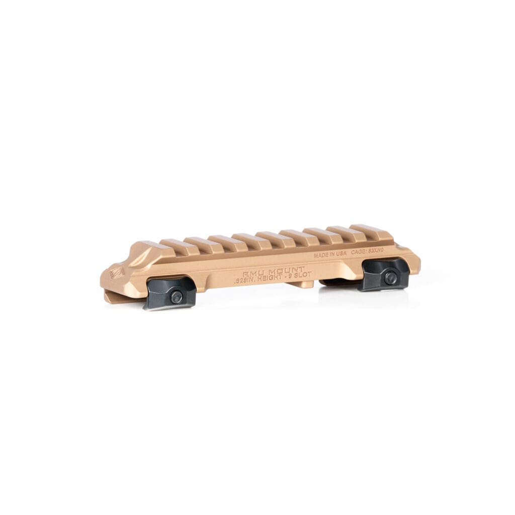 Reptilia .625" Height 9 Slot FDE RMU Mount 100-387 - Reptilia