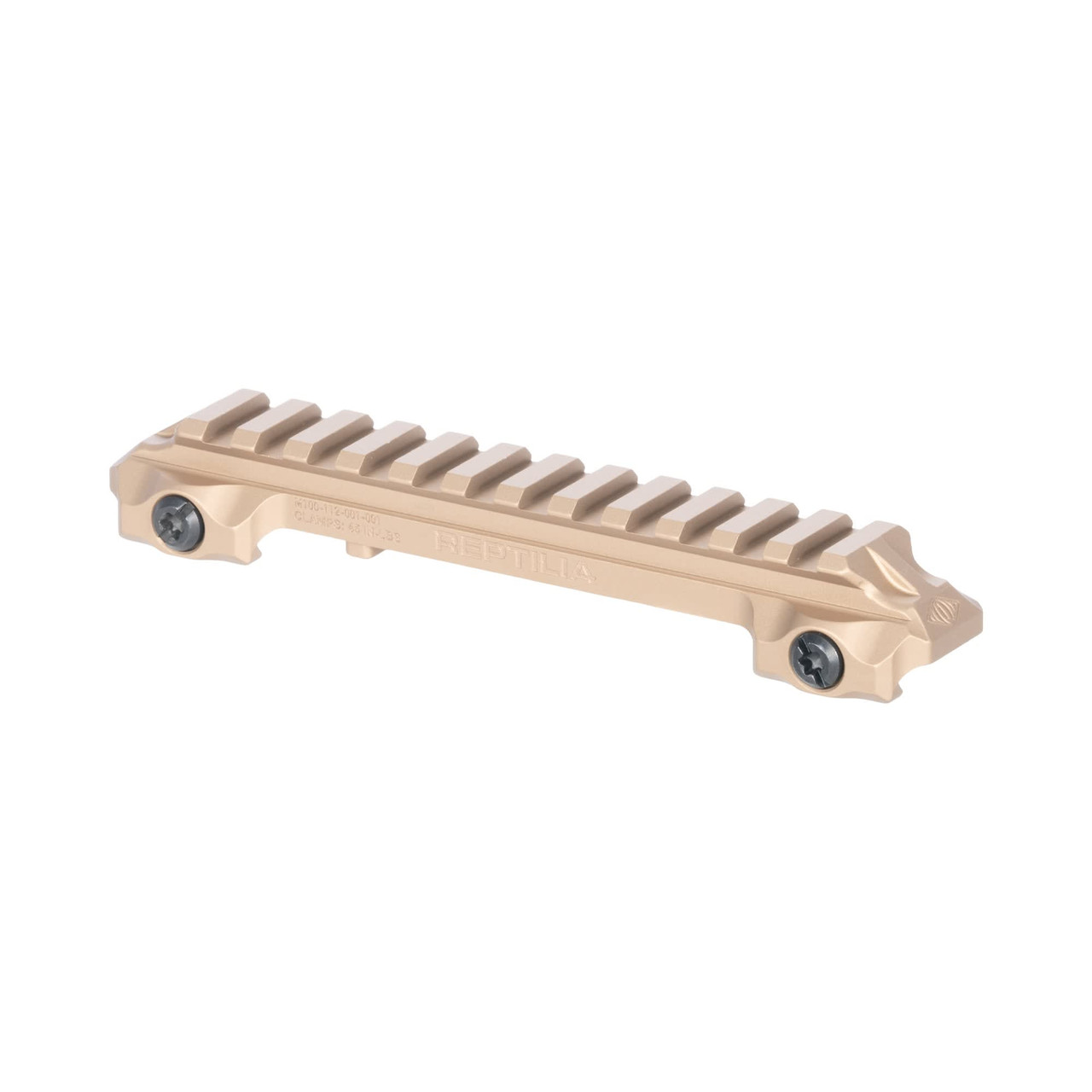 Reptilia .625" Height 12 Slot FDE RMU Mount 100-388 - Reptilia