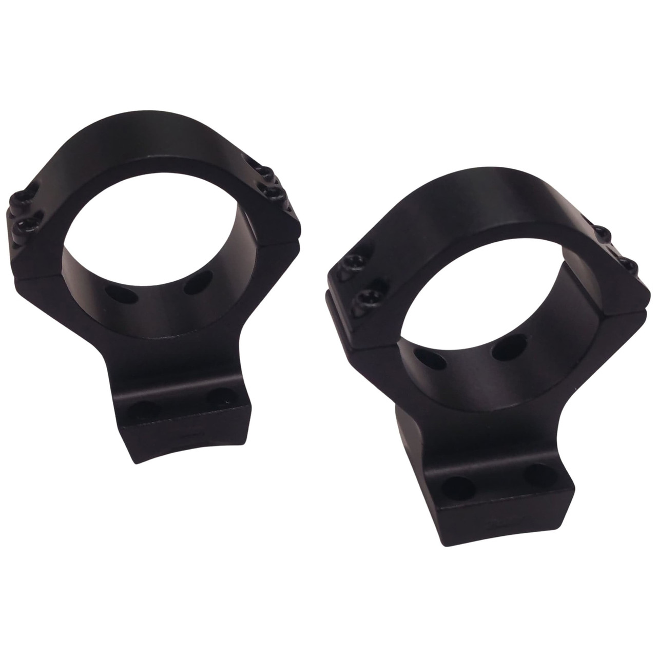 Talley Manufacturing Talley 1" X-Bolt (20 MOA, Long/Magnum Action) (Med) Alloy Lt. Wt. Ring Base Combo 940735LM in Black - Talley Manufacturing