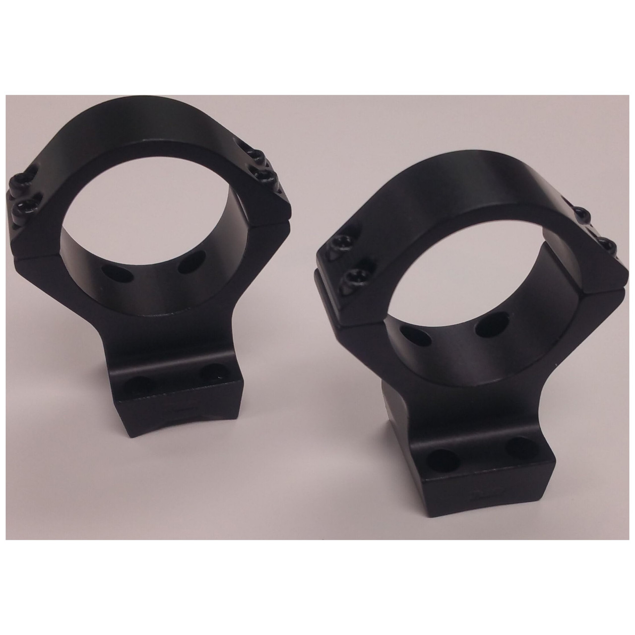 Talley Manufacturing Talley 1" X-Bolt (Low) (Gloss) Alloy Lt. Wt. Ring Base Combo G930735 in Gloss Black - Talley Manufacturing