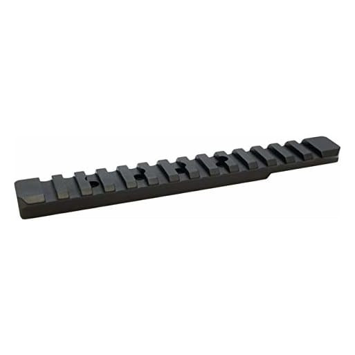 Talley Manufacturing Talley Picatinny Base for CVA Centerfire Barrel, Optima, Wolf, Scout, Scout TD, Accura P00252006 in Black - Talley