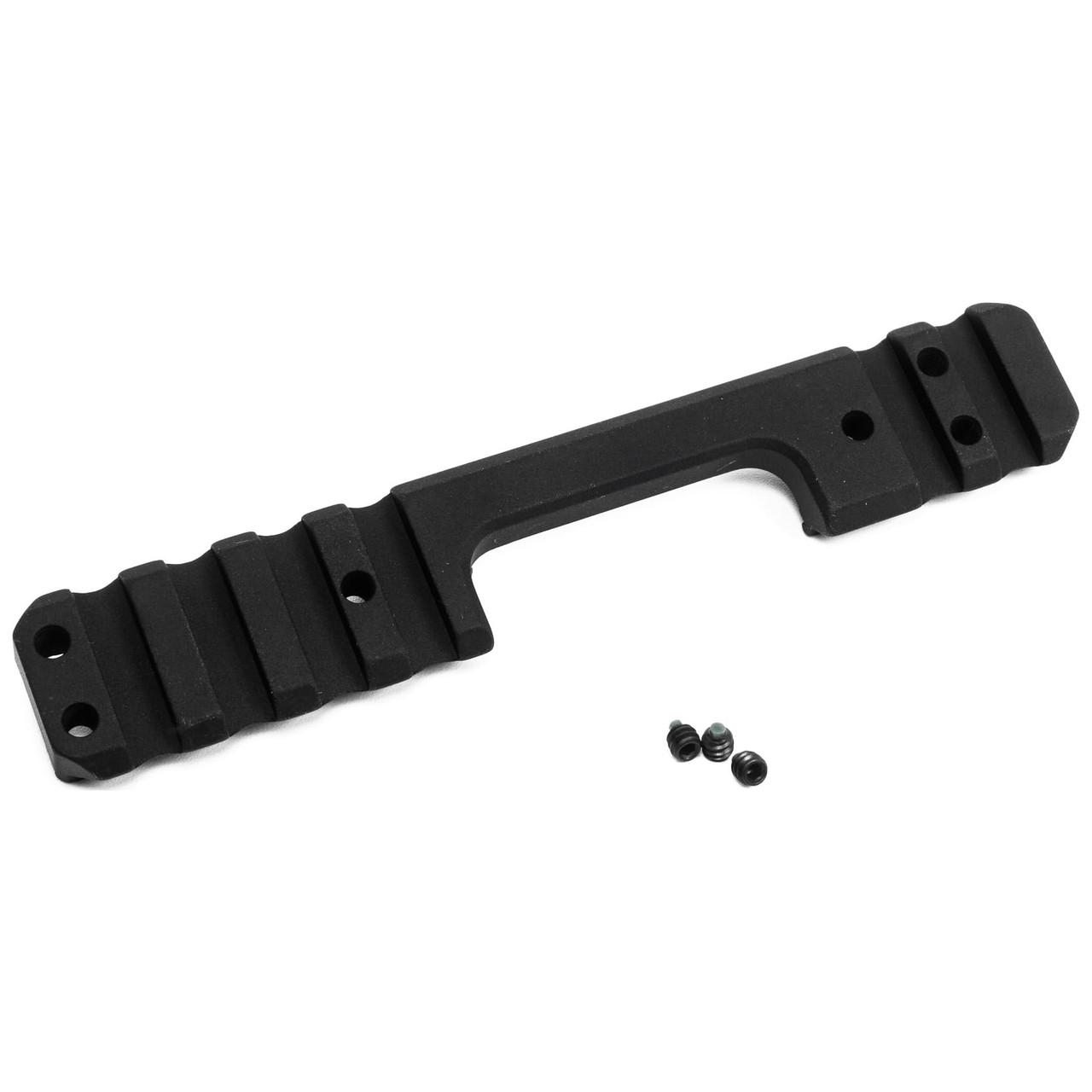 Talley Manufacturing Talley Picatinny Base for CZ 452, 453 American (1/2" Top of Dovetail, 3/8" Inside) (20 MOA) P0M252009 in Matte Black - Talley Manufacturing