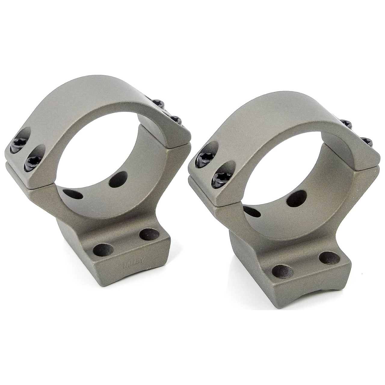 Talley Manufacturing Talley 1" X-Bolt (Low) (Silver) Alloy Lt. Wt. Ring Base Combo S930735 - Talley Manufacturing