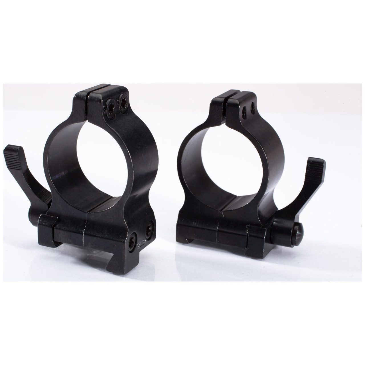 Talley Manufacturing Talley 1" CZ 550, 557 Quick Detachable w/Lever (for Dovetail Setup) (Left Hand) 1CZL550L in Matte Black - Talley Manufacturing