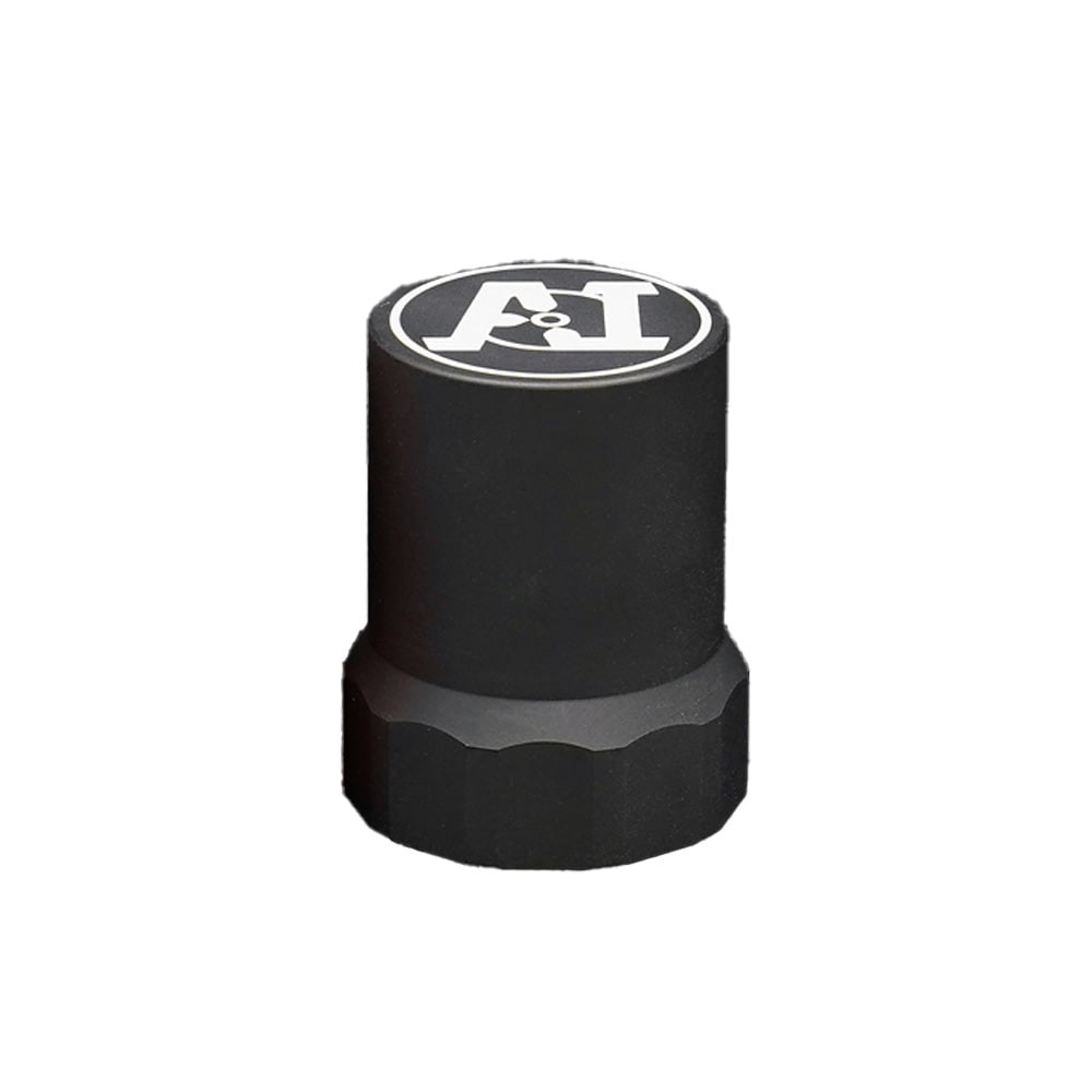Accuracy International M27 Breech End Black Aluminum Thread Cap w/AI Logo 10234 - Accuracy International