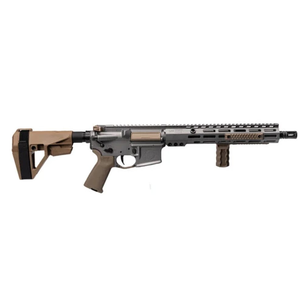 Sons of Liberty Gun Works Sage Dynamics SBR 12 .5" Bbl 5.56 P3 CL L2S Trigger LCH A5 System Magpul Furniture Railscales LP-SAGE-556-125-A2-SBR-GRAY-CK - Sons of Liberty Gun Works