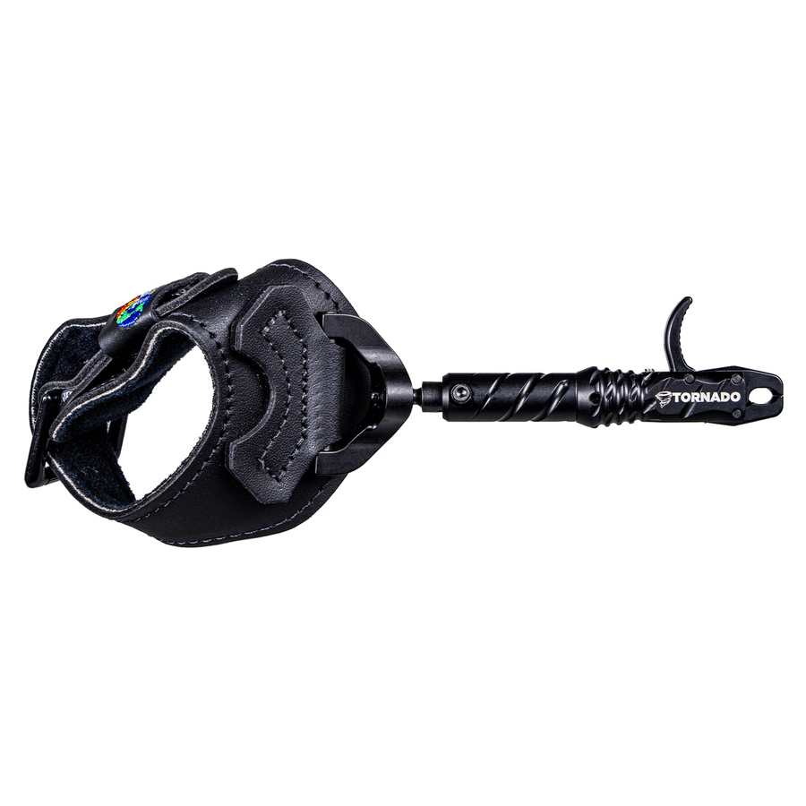 T.R.U. Ball Archery Tornado Buckle Black XLarge Wrist Strap Release TNDB-BK-XL - T.R.U. Ball Archery