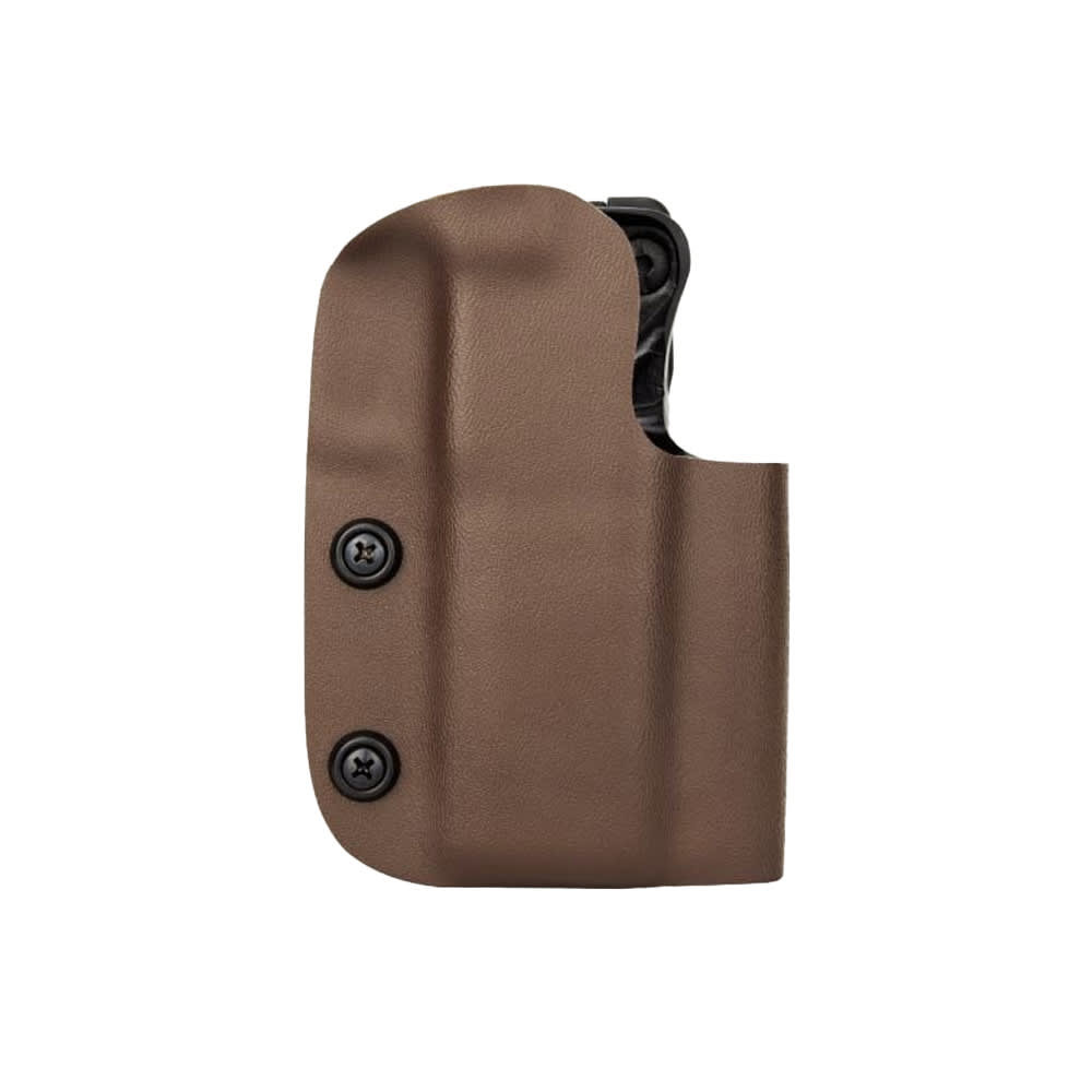 Kimber 2K11 PRO Competition Kydex Adjustable Holster RH Brown/Black w/ Low Front-Cut, Optic Compatible 4200656 - Kimber